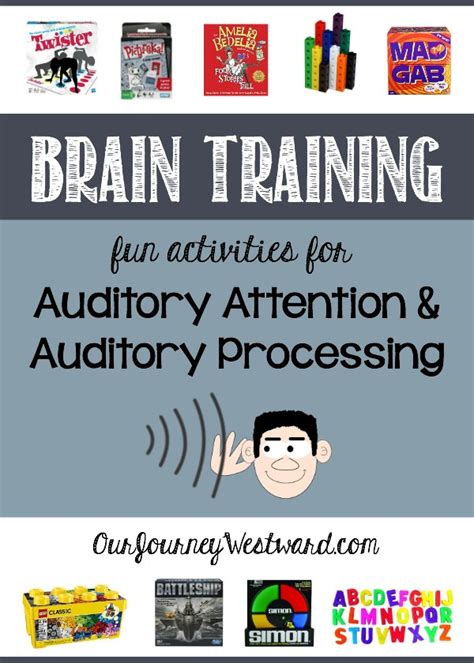 Brain Training Activities For Auditory Attention Auditory Processing Auditory Processing