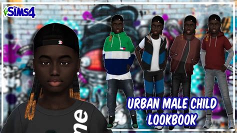 The Sims 4 Cas Urban Male Child Lookbook Cc Links Sim Download