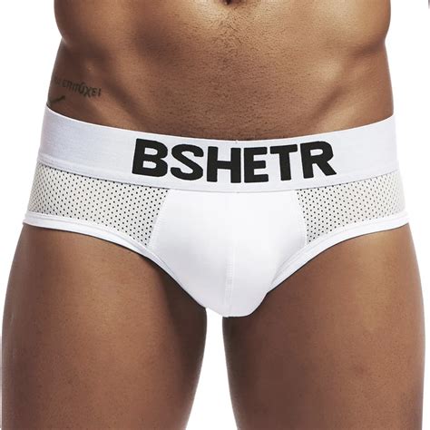 Bshetr Brand Male Underwear Briefs Fitness Modal Cotton Men Underpants