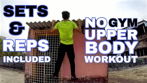 At Home Full Upper Body Workout Quarantine Upper Body Workout Not