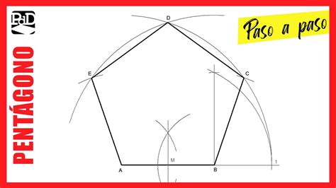 Como Dibujar Un Pentágono Regula Dado El Lado Polígonos Regulares A