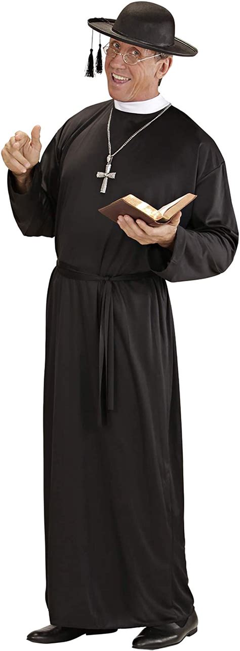 Mens Priest Costume Medium Uk 4042 For Vicar Priest Church Fancy