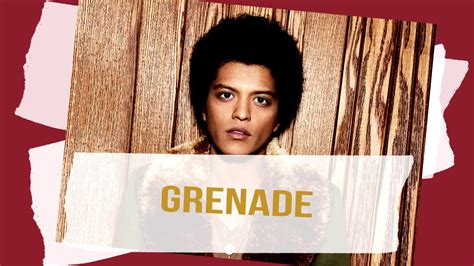 Grenade Bruno Mars Youtube