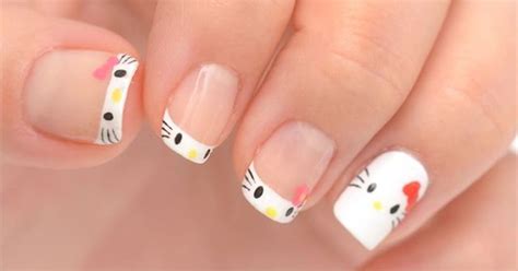 Hello Kitty Nail Art Ideas Popsugar Beauty Uk Photo 14