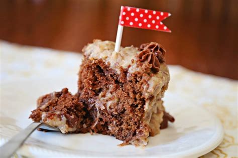Let the cakes cool in their pans for 20 minutes. A Feathered Nest: Cooking 101 - German Chocolate Cake from ...