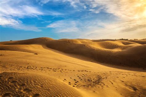 Best Beautiful Sand Dunes In Thar Desert Rajasthan India Stock Photos
