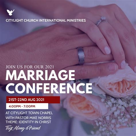 Marriage Conference Flyer Design Template Postermywall