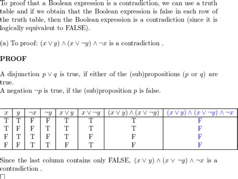 Proof By Contradiction Truth Table Payment Proof 2020
