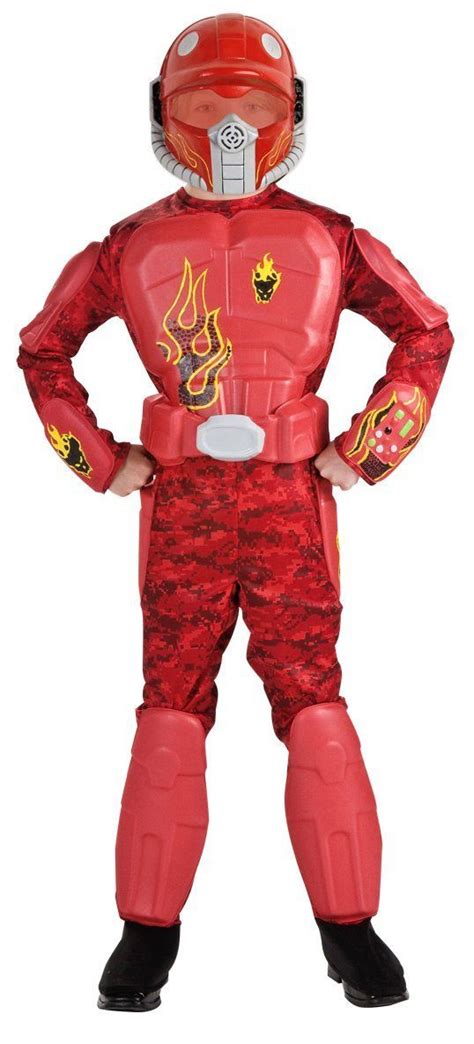 Rubies Deluxe Flame Warrior Costume Medium 8 10 To View Further