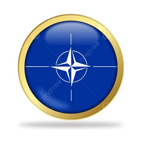 Nato Flag Vector Design Images Nato Flag Icon Png Gold Border Flag