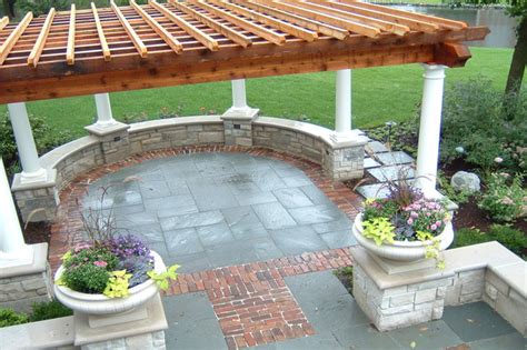 Glen Ellyn Private Residence Pergola And Landscape Traditional