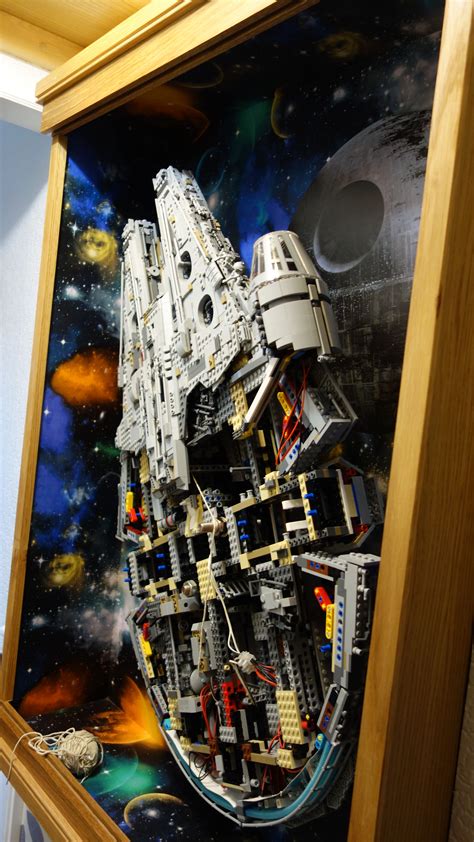 Pin By Mark Winskill On Lego Ucs 75192 Millennium Falcon Display Star