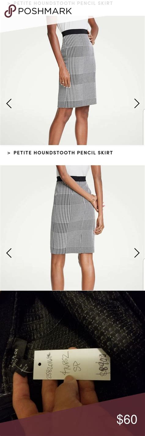 Staple Pencil Skirt NEW Pencil Skirt Houndstooth Pencil Skirt Skirts