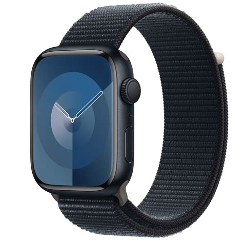 acheter un modèle apple watch series 9 gps boîtier en aluminium minuit de 45 mm boucle sport