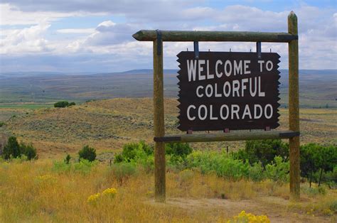 41 “welcome To Colorful Colorado” Signs