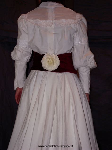 A White Edwardian Dress 1905 Circa Butterick 5970