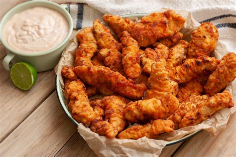 Spicy Fried Chicken Strips Recipe
