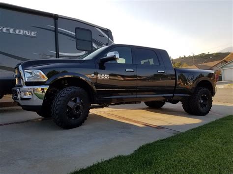 The 2016 dodge ram 3500 dually, best in class, is our truck of choice to tow our rv, a 14,100 lb. 2016 Ram 3500 Dually 35" Tires with no lift or wheel ...