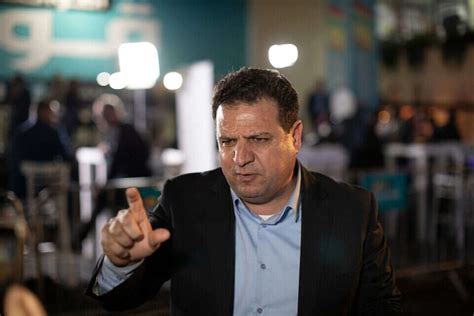 After The Confrontation With Ben Gvir Ayman Odeh Interrogated By The