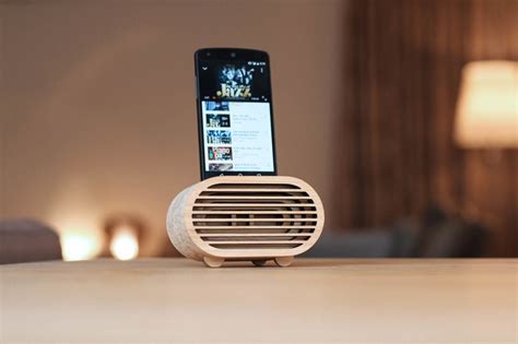 Amplio Is An Electricity Free Sustainable Speaker For Your Smartphone