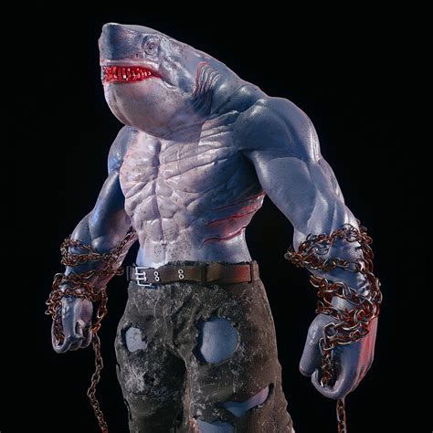 King Shark Concept Art