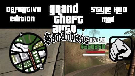 How To Install Definitive Edition Styled Hud In Gta San Andreas Youtube
