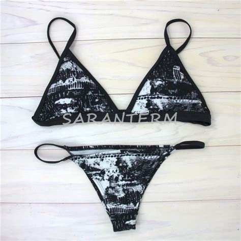 saranterm 2018 sexsy bikini swim wear women sex bikinis beach biquinis bathing suit brazilian