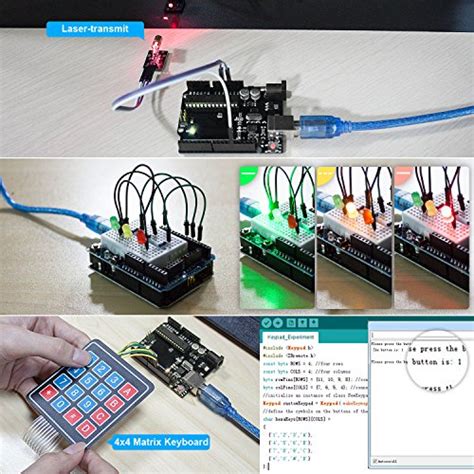 Smraza Ultimate Starter Kit For Arduino R3 Project With Tutorial
