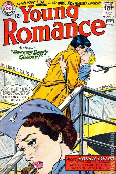 Dc Comic Books Comic Book Cover Romantic Adventures Silver Age