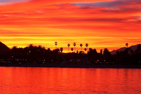 Sunset In Santa Barbara Whats My Favorite Color Sunset My Favorite