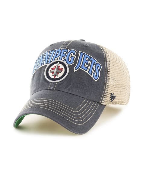Winnipeg Jets 47 Brand Mens Nhl Tuscaloosa Clean Up Cap