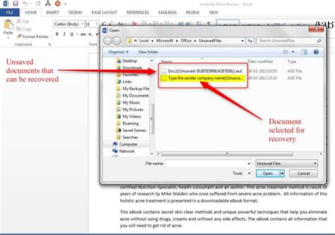 4 Efficient Ways To Recover Unsaved Word Document Without Obstacles
