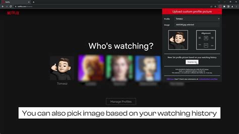 How To Use Netflix Custom Profile Picture Youtube