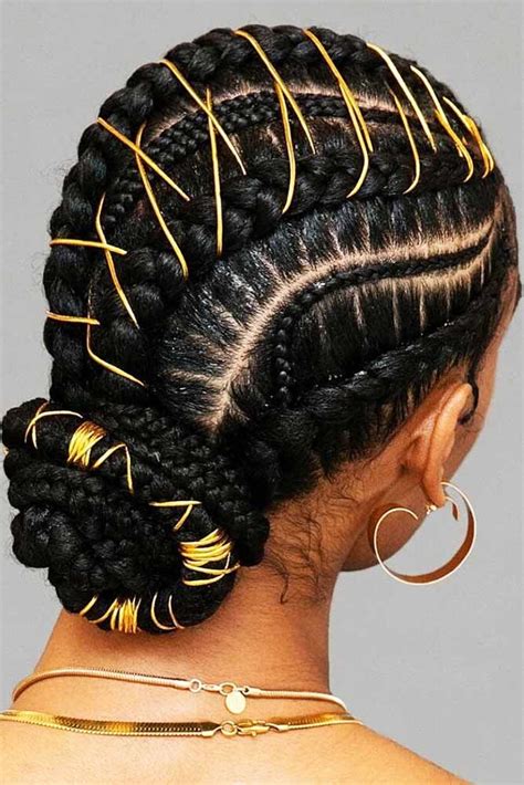 Cornrows Braids For Black Women Braided Hairstyles For Black Women