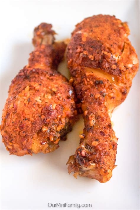 One downside with slow cooking chicken is that you can't achieve the crispy skin, however to resolve this, you can simply place the slow cooked jerk chicken under the grill on a high heat to brown the skin. Slow Cooker Habanero Spicy Chicken Drumsticks | Our Mini ...