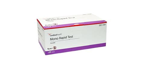 Mono Mononucleosis Rapid Test Cardinal Health