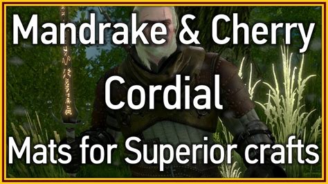 Out of all of the white gull ingredients, this one is the hardest to find, and therefore it's important that you know where. The Witcher 3: Wild Hunt - Mandrake & Cherry Cordial ...