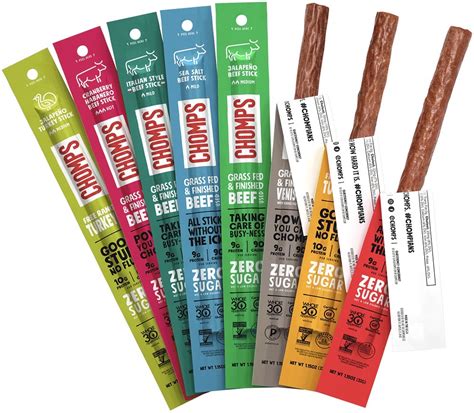 Product Review Chomps Jerky Sticks The Appropriate Omnivore