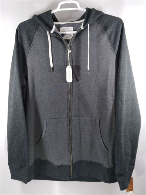 Find great deals on ebay for zipper hoodie jacket. Sonoma Life And Style Grey Fleece Hoodie Zipper Jacket XLT ...