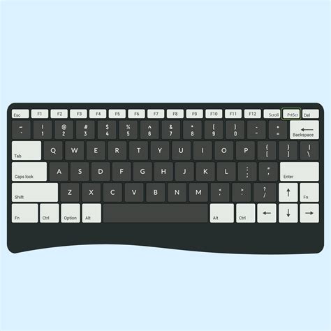 Printable Keyboard Layout