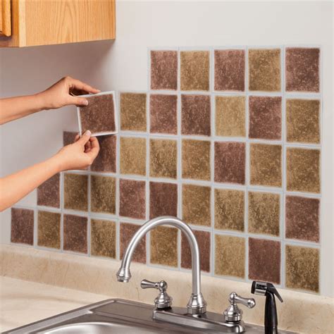 Self Adhesive Wall Tiles Peel And Stick Wall Tiles Walter Drake