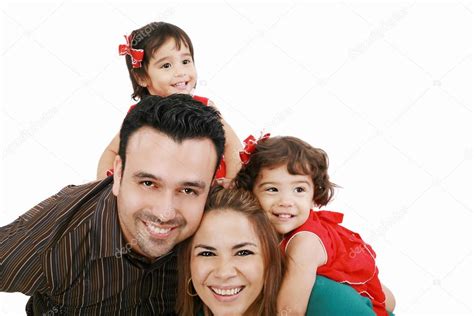 Hermosa Familia Disfrutando Mamá Y Papá Jugando Con Su Hija — Foto De