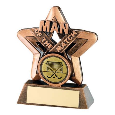 Hockey Man Of The Match Star Trophy Awards Trophies Supplier