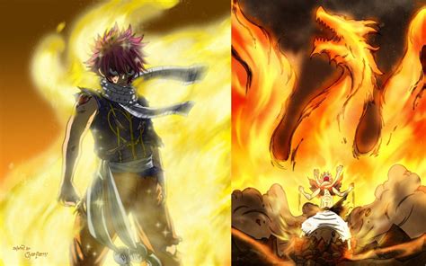 Wallpaper Anime Fairy Tail Dragneel Natsu Mythology Flame