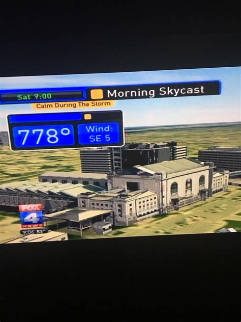 The weatherman said it was gonna be, "A little warm tomorrow morning