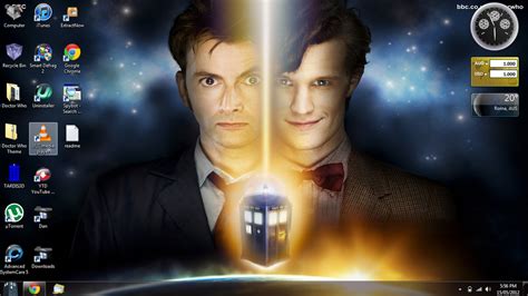 Doctor Who Desktop Theme By Aries927 On Deviantart