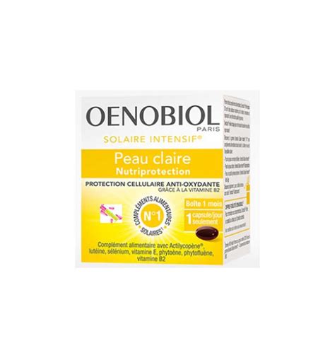 Oenobiol Solaire Intensif Sensitive Skin Oenobiol Oenobiol Solar In