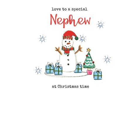Cards Nephew Christmas Card Laura Sherratt Designs Ltd