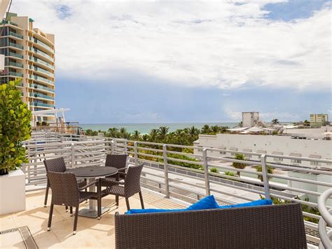 Miami Beach Florida Vacation Rental Luxury Ocean View Penthouse Private Roof Jacuzzi Steps