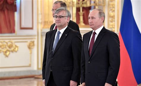 president of russia received foreign ambassadors credentials president of russia